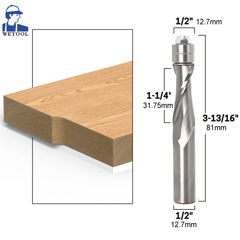 Cnc Router Bit - Frez spiralny z węglika spiekanego do