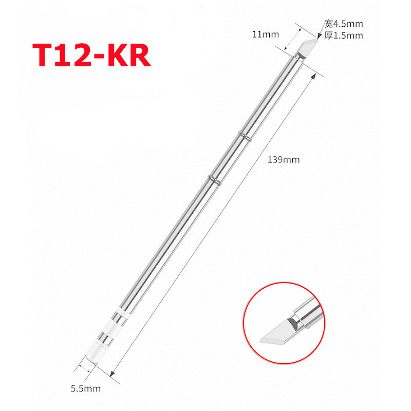 Industrial Laser Soldering Iron - T12 groty lutownicze T12 grot żelazny