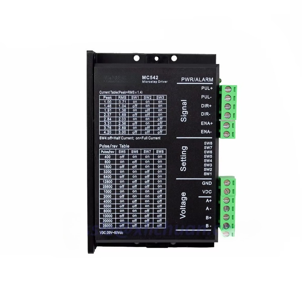 Stepper Driver Cnc - Wyprzedaż! Sterownik silnika krokowego 2-fazowego 24-50VDC
