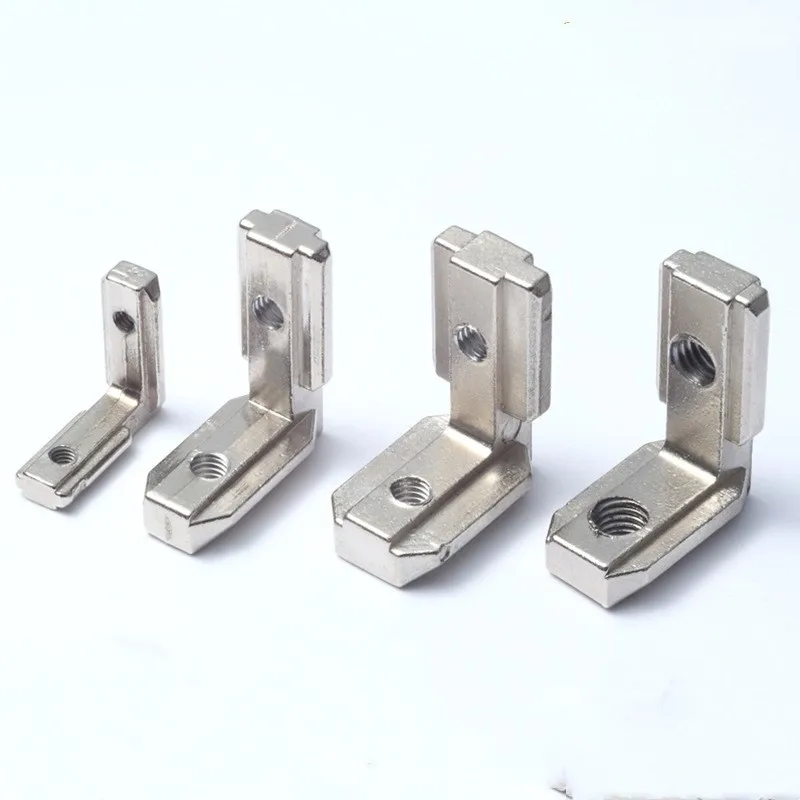 Aluminum T-Slot Profile - 10 SZT. Złącze Narożne w Kształcie