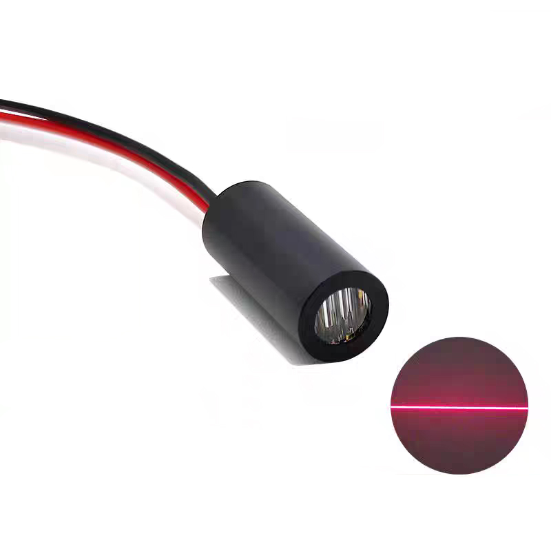 Industrial Laser Line Module - Moduł lasera czerwonego 635nm 5mW, linia