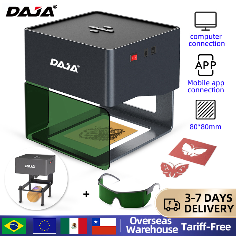 Industrial Laser Engraving Machine - DAJA DJ6 Mini przenośny grawer laserowy