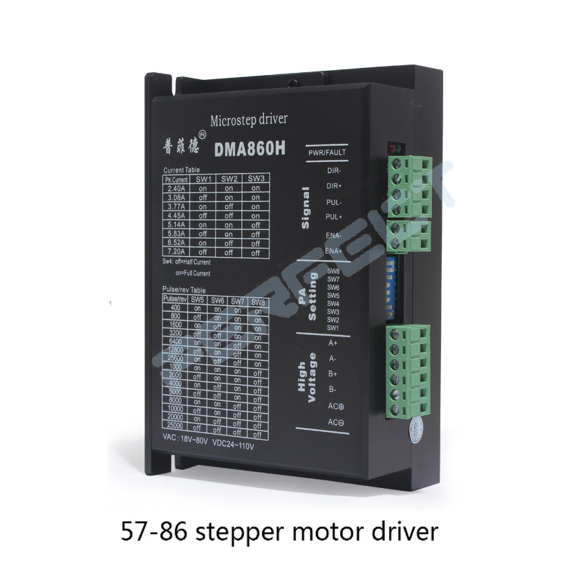 Stepper Driver Cnc - Sterownik silnika krokowego DMA860H 2 fazy