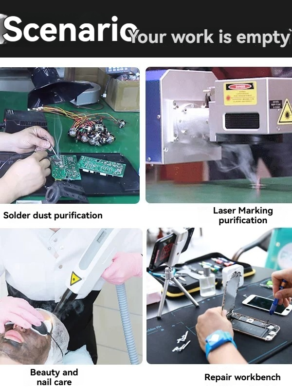 Mini pochłaniacz dymu spowodow – Industrial Laser Solder Iron recenzja i cena