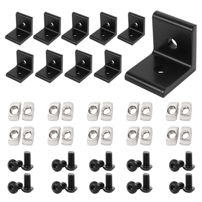 10 szt. wsporników kątowych 20 – Aluminum T-Slot Profile recenzja i cena