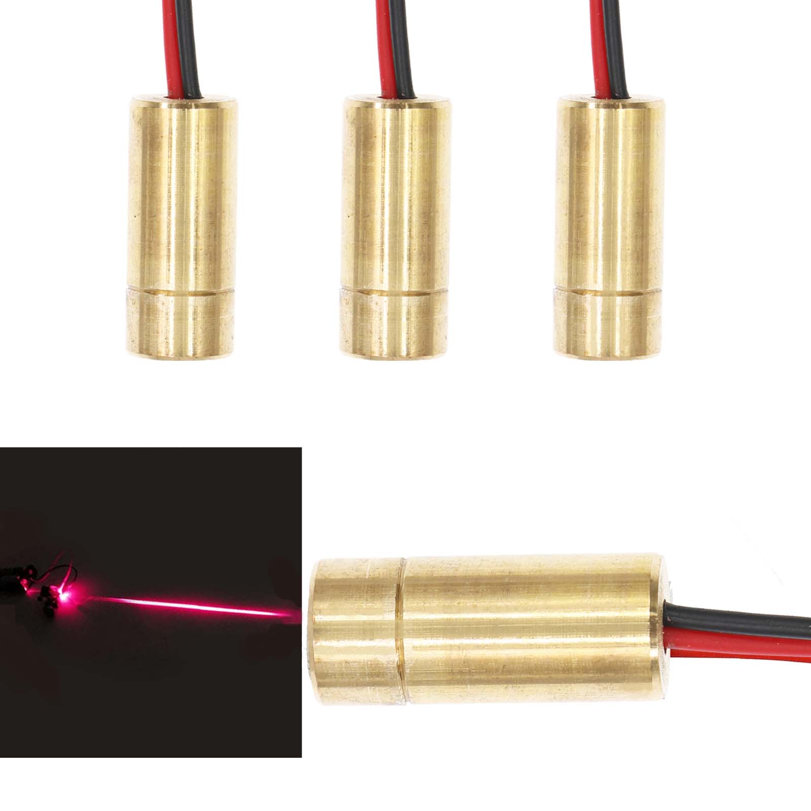 3 szt. 650nm punkt laserowy/li – Industrial Laser Line Module recenzja i cena