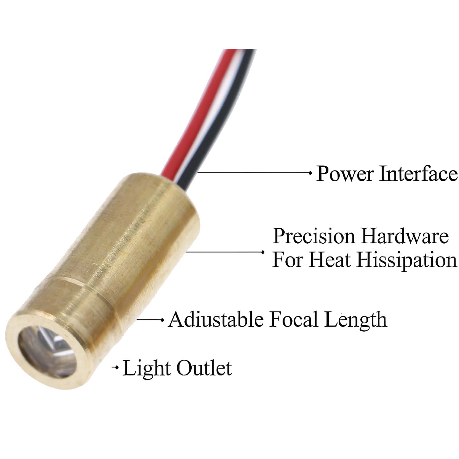 3 szt. 650nm punkt laserowy/li – Industrial Laser Line Module recenzja i cena