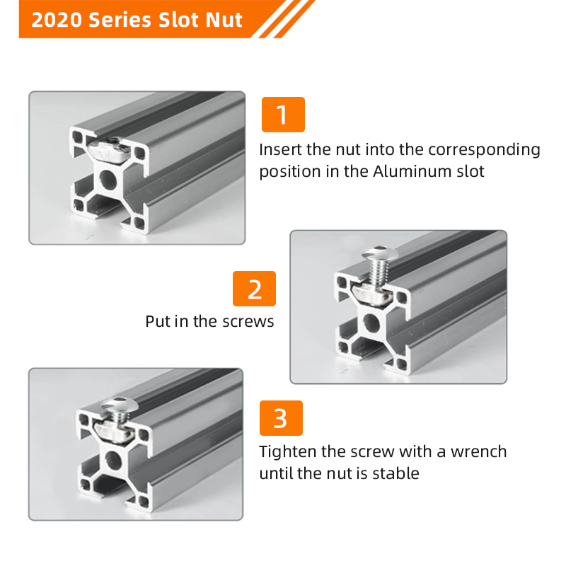 Zestaw śrub z nakrętkami T Nak – Aluminum T-Slot Profile recenzja i cena