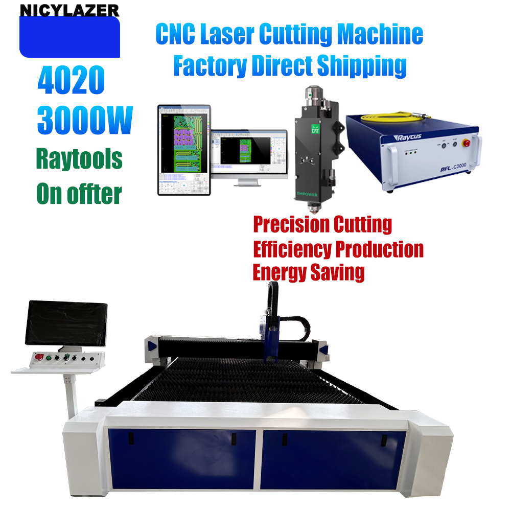 NICYLAZER CNC 3000W 4020 Włókn – Industrial Laser For Sale recenzja i cena