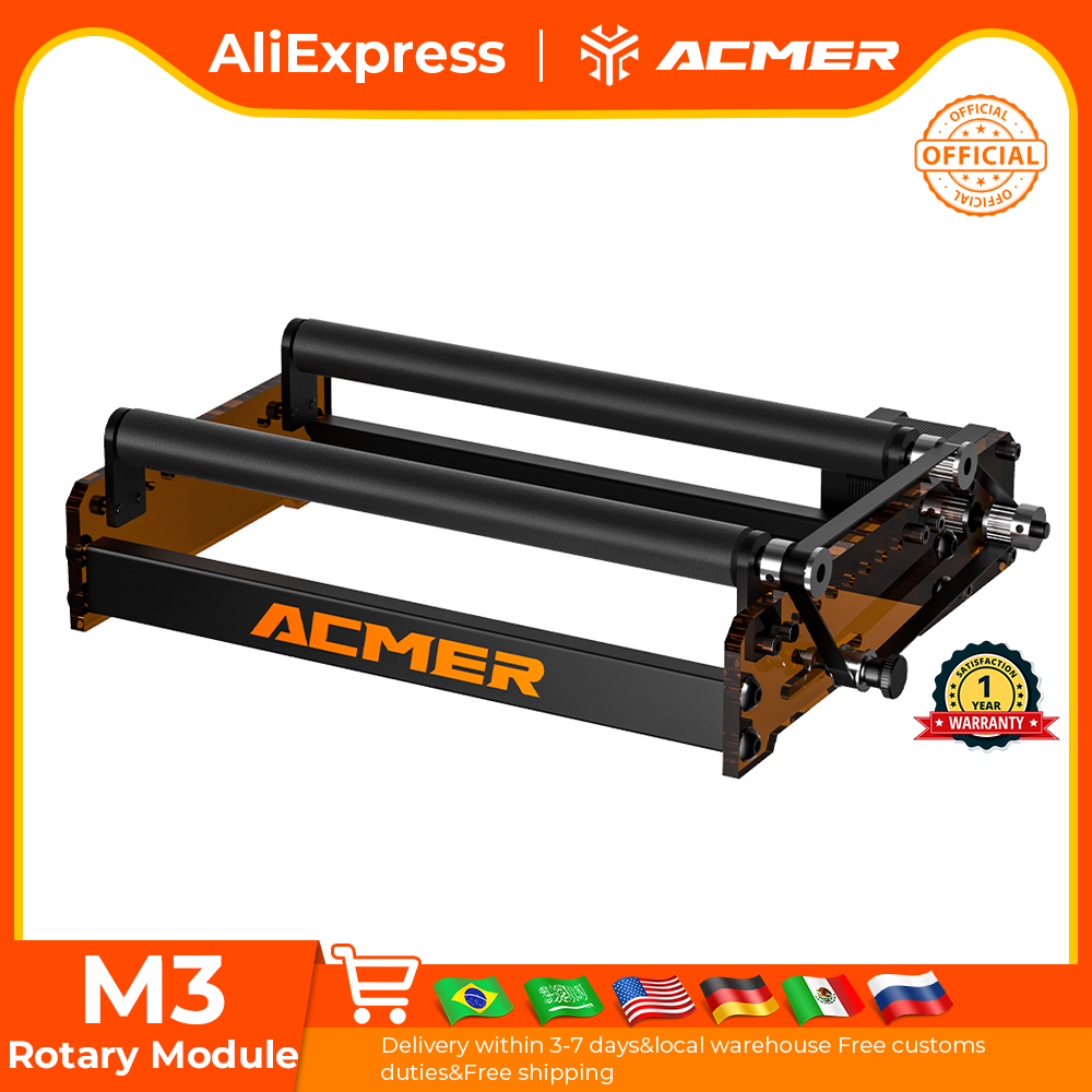ACMER M3 Laserowy wałek obroto – Industrial Laser Engraving Machine recenzja i cena