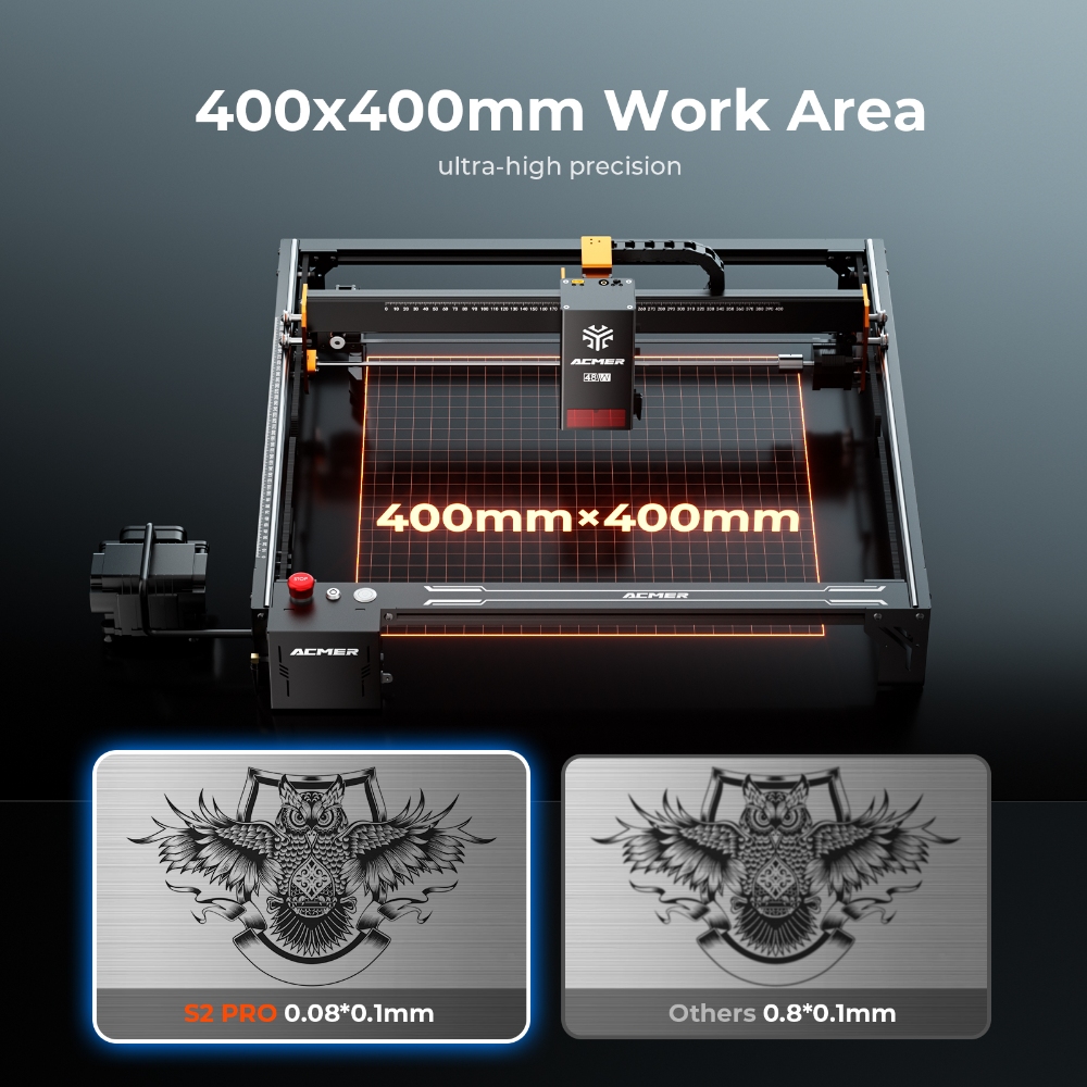 Laserowa maszyna grawerująca A – Industrial Laser Engraving Machine recenzja i cena